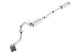 Borla 140617BC Touring Cat-Back Exhaust System with Dual Round Rolled Angle-Cut Black Chrome Tips - My Store