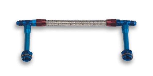 Earl's 101276 Swivel-Seal Stainless Steel Dual Inlet Fuel Line - Mammoth Racing -101276ERL