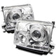 Spyder Toyota Tacoma 97-00 Projector Headlights LED Halo LED Chrome High H1 Low H1 PRO-YD-TT97-HL-C - Mammoth Racing -