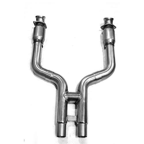 Kooks Custom Headers 11323620 Green Catted H-Pipe Race 3 x 3 in. Must Be Used w/Kooks Headers Stainless Green Catted H-Pipe - Mammoth Racing -11323620