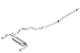 Borla 140730 ATAK Cat-Back Exhaust System 3 in. Into Muffler Dual 2.25 in. Outlet - My Store