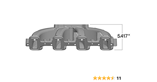 Holley 300-132 Left Side Single Plane Mid-Rise Intake