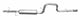 Gibson 17-22 Toyota 4Runner Base 4.0l 2.5in Cat-Back Single Exhaust - Stainless - Mammoth Racing -