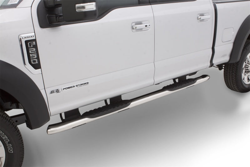 Lund 2019 Ford Ranger 5in. Oval Curved SS Nerf Bars - Polished - My Store