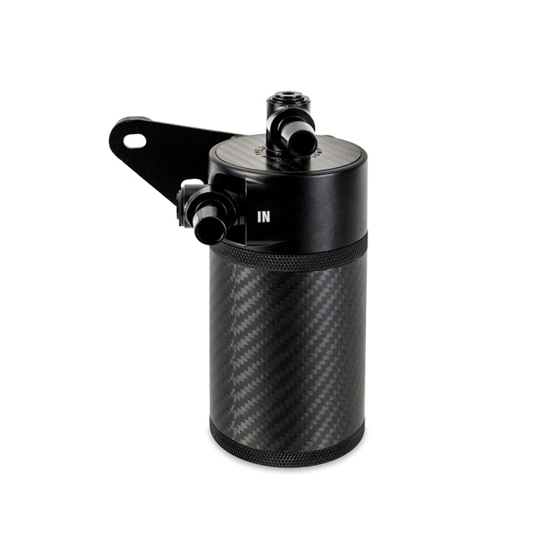 Mishimoto 2020+ Chevrolet Corvette C8 Baffled Oil Catch Can Kit (PCV Side) - Carbon Fiber - Mammoth Racing -