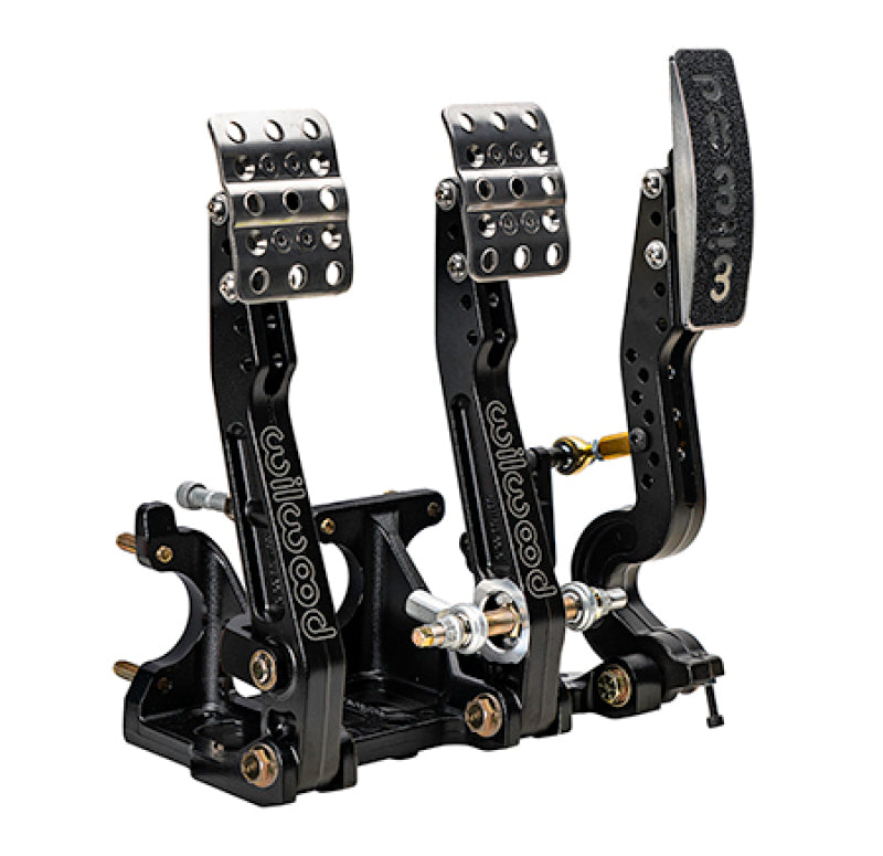 Wilwood Adjustable Tru-Bar Brake, Clutch, Throttle w/ Linkage - Floor Mount - 4.75-5.75;1 - My Store