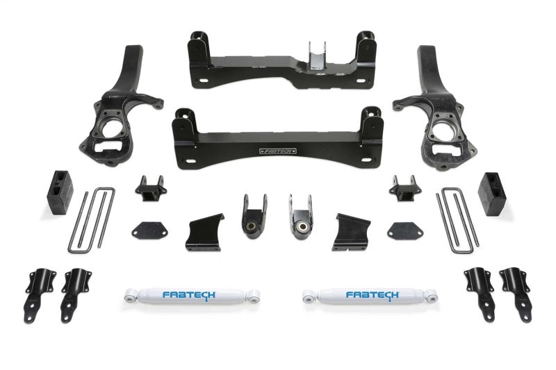 Fabtech 2019 GM C1500 P/U 6in Basic Sys w/Perf Shks - My Store
