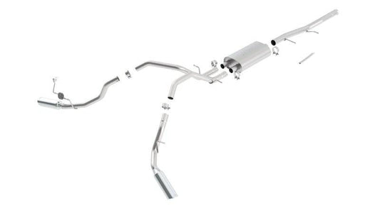 Borla 09-11 Chevrolet Sierra 1500 WT/SLT/SLEi/XFE / Silverado 1500 WT/LT/LTZ/LS SS Catback Exhaust - Mammoth Racing -