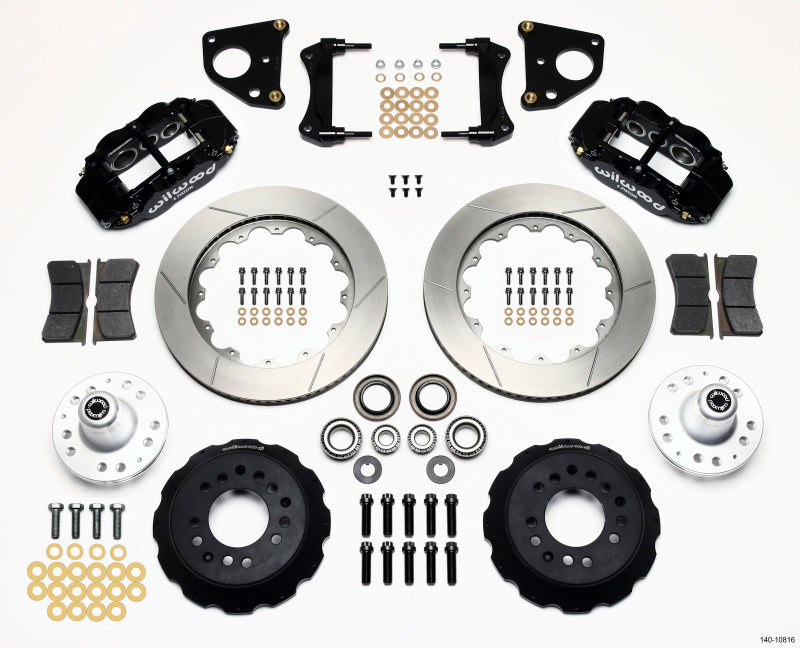 Wilwood Narrow Superlite 6R Front Hub Kit 14.00in 62-72 CDP B & E Body-Drum - Mammoth Racing -