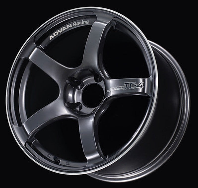 Advan TC4 15x6.5 +40 4-100 Racing Gunmetallic & Ring Wheel - My Store