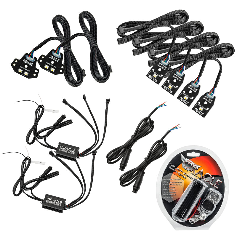 Oracle 15-21 Dodge Charger RGB+W DRL Headlight DRL Upgrade Kit - ColorSHIFT - Mammoth Racing -