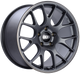 BBS CH-R 19x11 5x130 ET56 CB71.6 Satin Titanium Polished Rim Protector Wheel - Mammoth Racing -