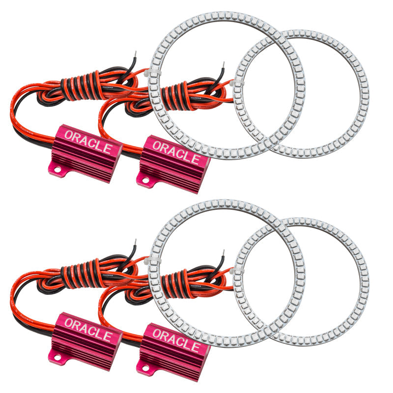 Oracle Nissan 370 Z 09-20 LED Dual Halo Kit - Red - Mammoth Racing -
