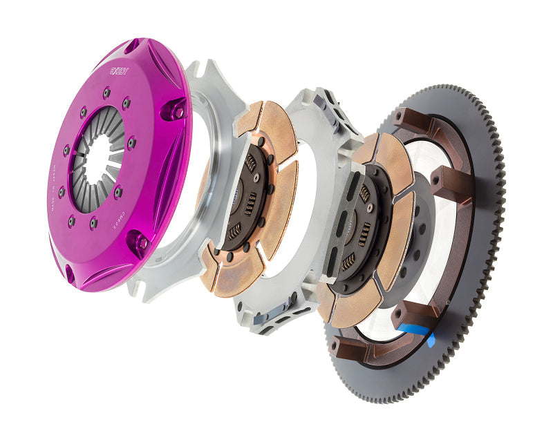 Exedy 2013-2016 Scion Fr-s H4 Hyper Twin Cerametallic Clutch Sprung Center Disc Push Type Cover - Mammoth Racing -