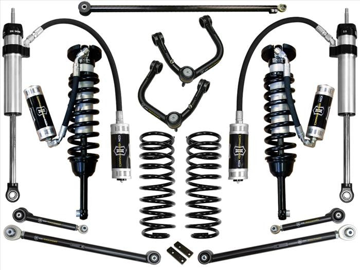 Icon 03-09 Toyota 4Runner/FJ 0-3.5in Stage 6 Suspension System w/Tubular Uca - Mammoth Racing -