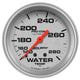 Autometer Ultra-Lite 66.7mm 140-280 Deg F Mechanical Water Temperature Gauge - White - My Store