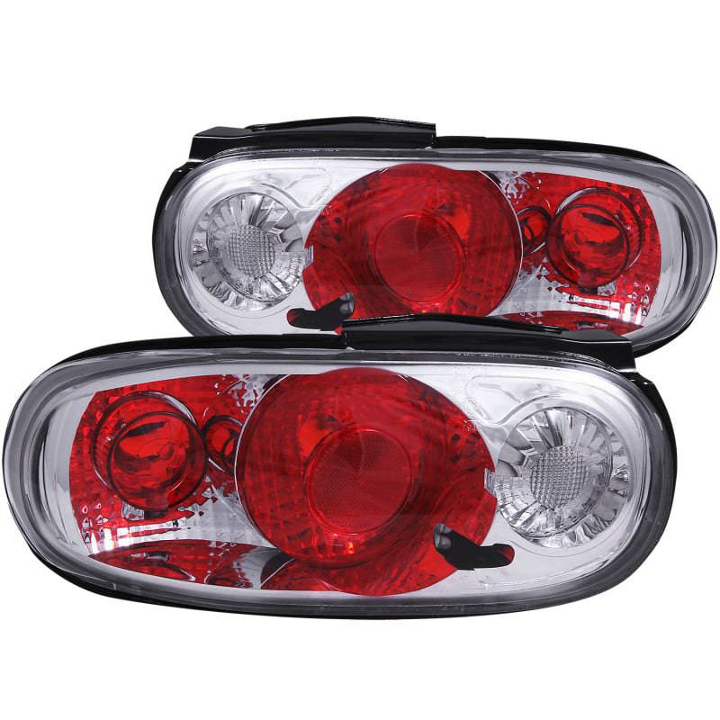 ANZO 1990-1997 Mazda Miata Taillights Chrome - My Store