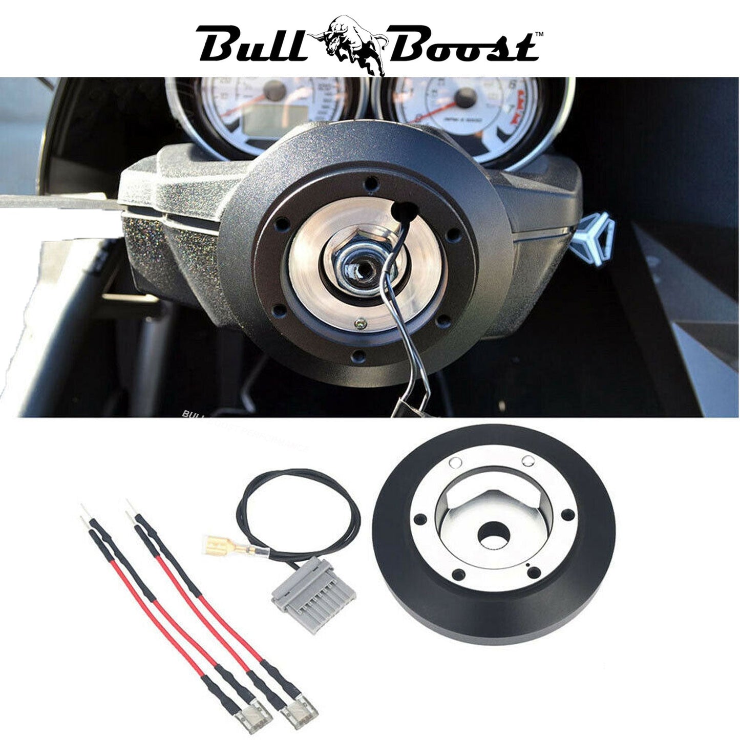 Quadro Style Steering Wheel Quick Release Short Hub Adapter For Nissan G35 G37 Sentra