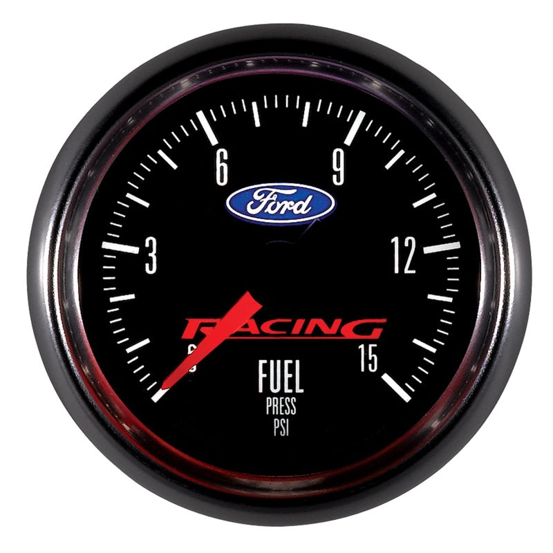 Autometer Ford Racing 52mm Digital Stepper Motor 15psi Fuel Pressure Gauge - My Store