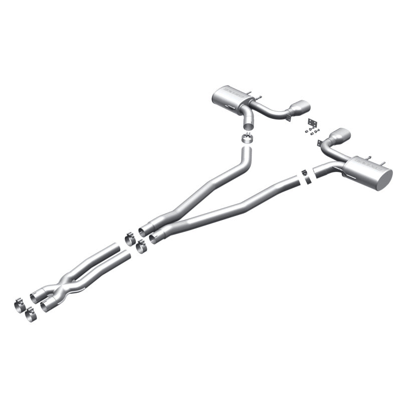 MagnaFlow 11-13 Cadillac CTS Coupe Only V8 6.2l Dual Ctr Rear Exit SS Cat-Back Performance Exhaust - Mammoth Racing -