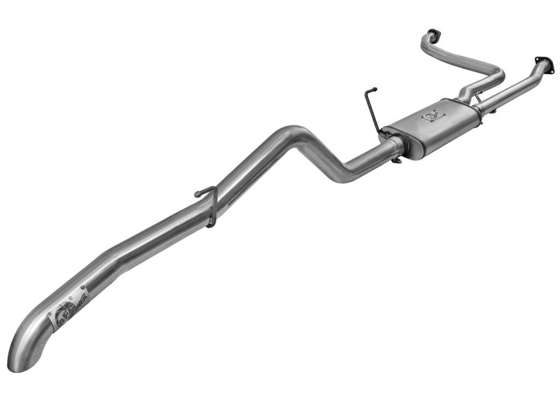 aFe MACHForce XP High Tuck Exhausts Cat-Back SS-409 CB Nissan Frontier 05-15 V6-4.0L - Mammoth Racing -