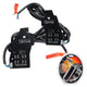 Oracle 20-22 Ford Explorer Dynamic RGB Headlight DRL Upgrade Kit - ColorSHIFT - w/ RF Controller - Mammoth Racing -