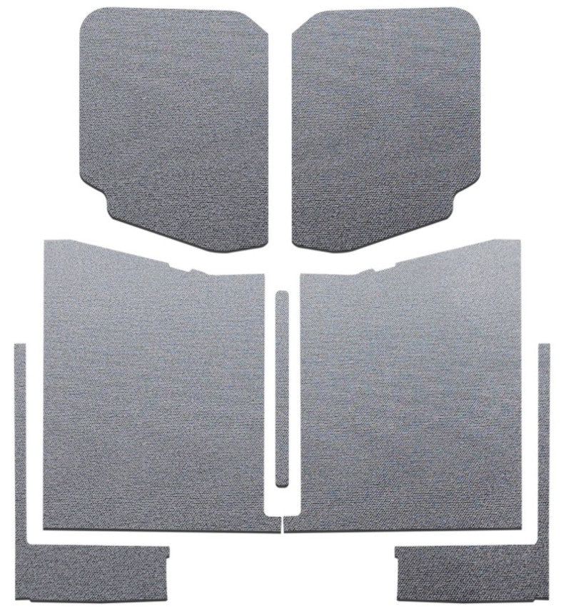DEI 2019-Up Jeep Gladiator Headliner Complete Kit 7-pc - Gray - Mammoth Racing -