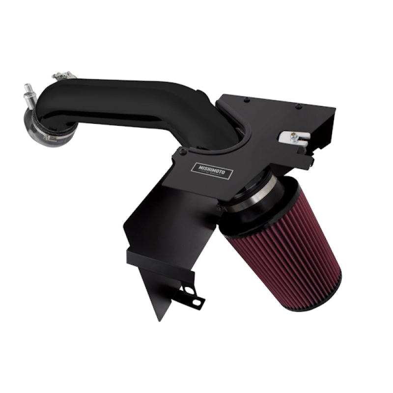 Mishimoto 2015 Ford Mustang Ecoboost Performance Intake - Wrinkle Black - Mammoth Racing -