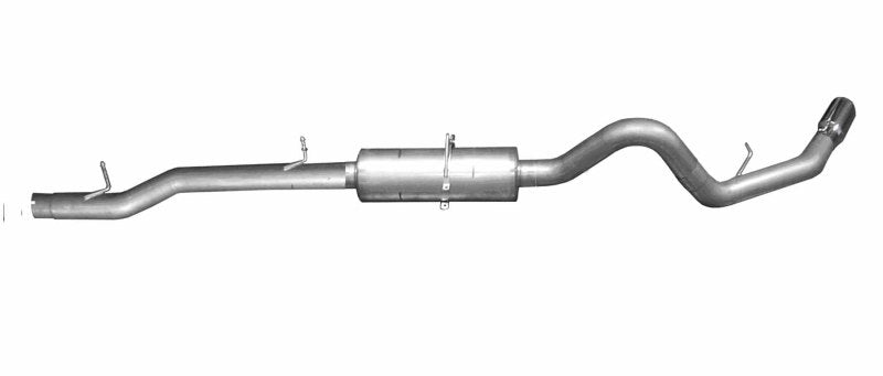 Gibson 03-07 Ford F-250 Super Duty Lariat 6.0l 4in Cat-Back Single Exhaust - Aluminized - Mammoth Racing -