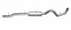 Gibson 03-07 Ford F-250 Super Duty Lariat 6.0l 4in Cat-Back Single Exhaust - Aluminized - Mammoth Racing -