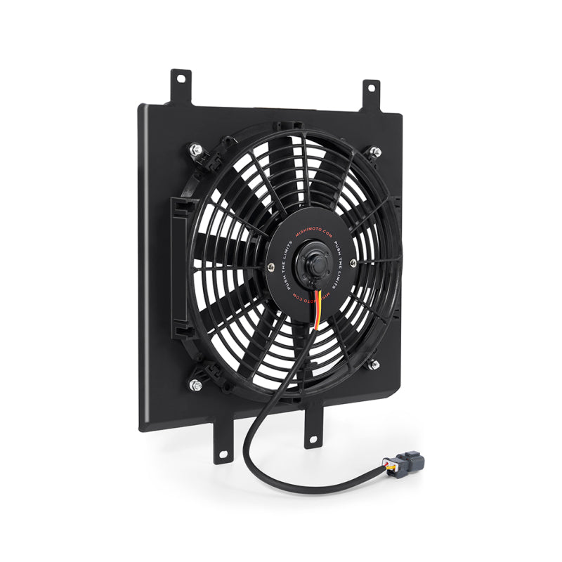 Mishimoto 92-00 Honda Civic Aluminum Fan Shroud Black - Mammoth Racing -