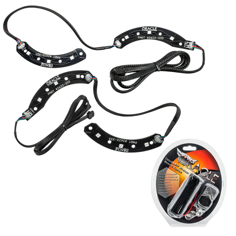Oracle 14-15 Chevrolet Camaro RS Headlight DRL Upgrade Kit - ColorSHIFT - Mammoth Racing -