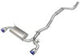aFe POWER Takeda 2021 Toyota Supra 2.0L (t) 2.5in-3in 304 SS CB Exhaust w/ Blue Tips - Mammoth Racing -