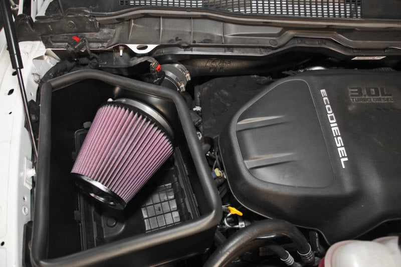 K&N 15-16 Dodge Ram 1500 V6-3.0l DSL Performance Intake Kit - Mammoth Racing -