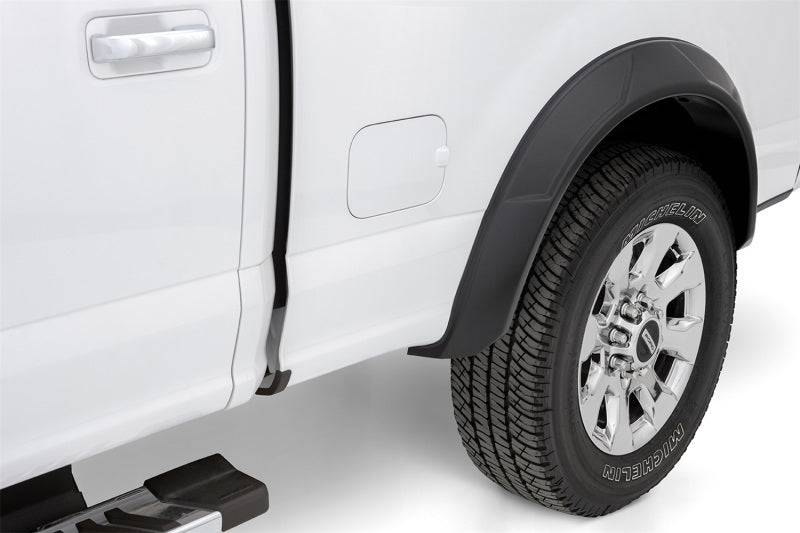 Bushwacker 17-19 Ford F-250 Super Duty w/ 81.8in Bed DRT Style Flares 4pc - Black - Mammoth Racing -