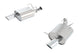 Borla 13-14 Mustang GT/Boss 302 5.0L V8 RWD Single Split Rr Exit Touring Exhaust (rear section only) - My Store