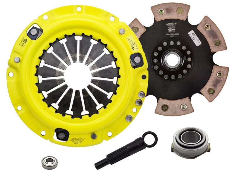 ACT 1996 Kia Sephia HD/Race Rigid 6 Pad Clutch Kit - Mammoth Racing -