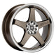 Enkei EV5 18x7.5 5x100/114.3 38mm Offset 72.6 Bolt Diameter Matte Bronze w/ Machined Lip Wheel - My Store