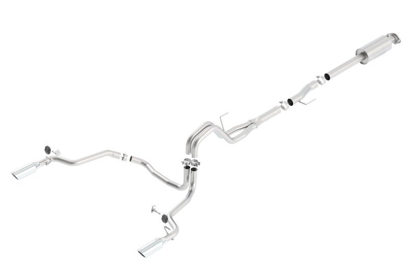 Borla 15-16 Ford F-150 3.5L EcoBoost Ext. Cab Std. Bed Catback Exhaust ATAK Single Split Rear Exit - My Store