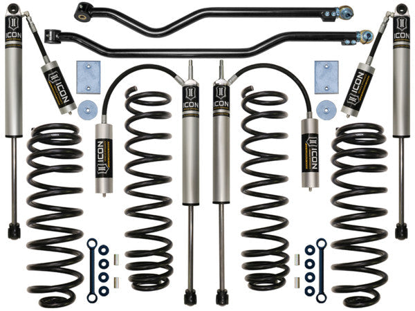 Icon 07-18 Jeep Wrangler JK 3in Stage 3 Suspension System - Mammoth Racing -