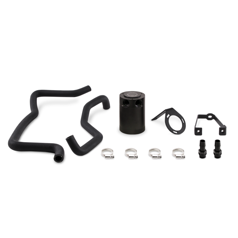 Mishimoto 2015+ Dodge Charger / 2015+ Chrysler 300C 5.7L Direct Fit Oil Catch Can Kit - Black - Mammoth Racing -