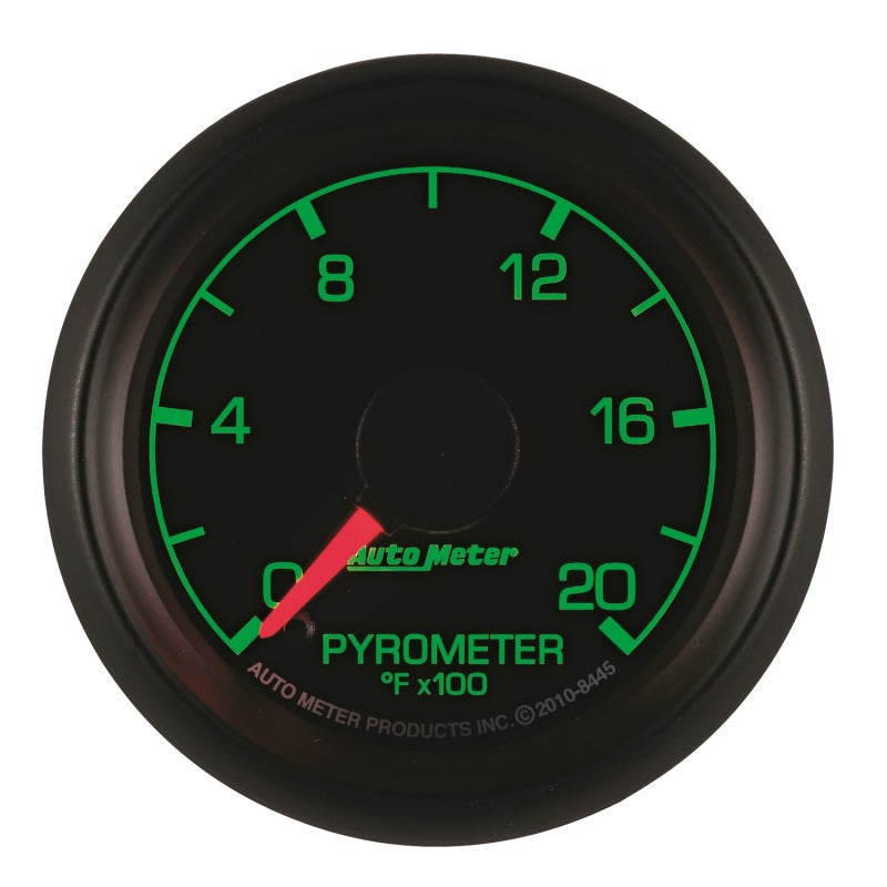Autometer Factory Match Ford 52.4mm Full Sweep Electronic 0-2000 Deg F EGT/Pyrometer Gauge - My Store