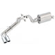 Ford Racing 2019 Ranger 2.3L Ecoboost Side Exit Cat-Back Exhaust System w/ Dual Chrome Tips - Mammoth Racing -