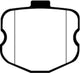 EBC 06-08 Chevrolet Corvette (C6) 7.0 (Z06) Redstuff Rear Brake Pads - My Store
