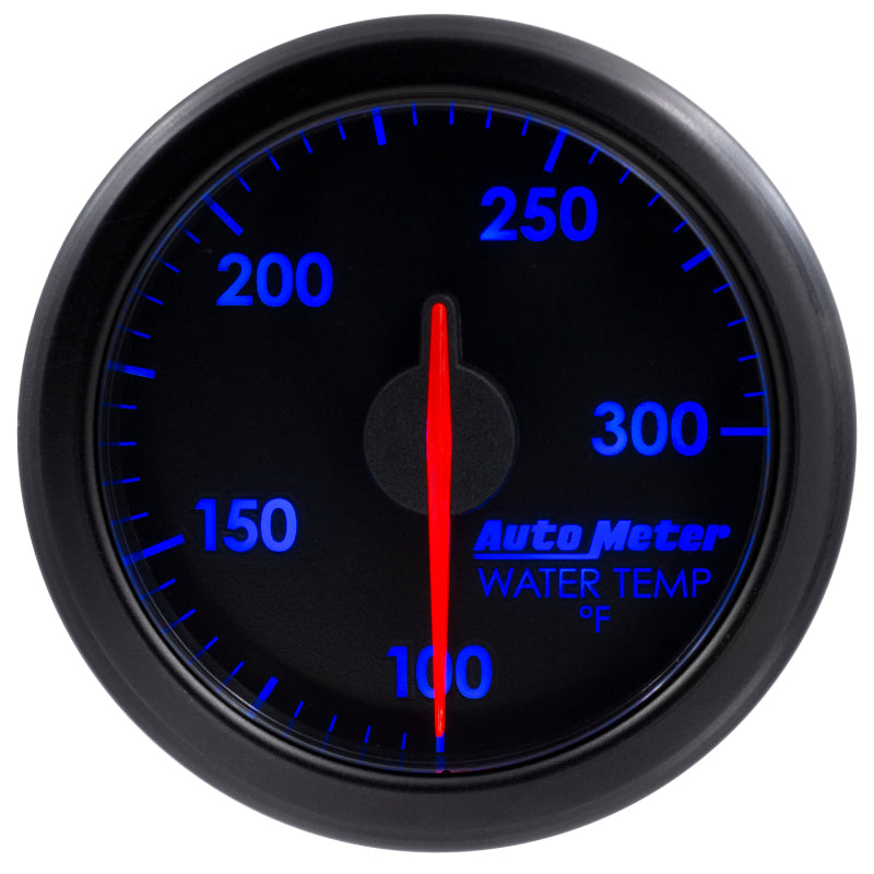 Autometer Airdrive 2-1/6in Water Temperature Gauge 100-300 Degrees F - Black - My Store