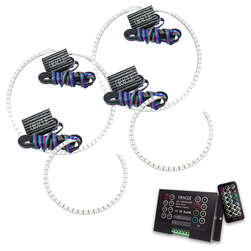 Oracle Toyota Sequoia 08-16 Halo Kit - ColorSHIFT w/ 2.0 Controller - Mammoth Racing -