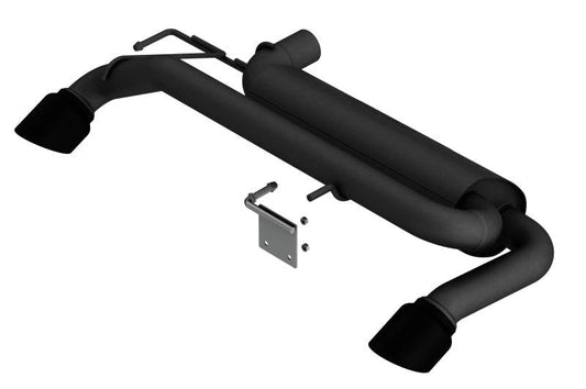 Borla 21-22 Ford Bronco 2.3L 4WD S-Type Axle Back Exhaust w/ Black Coated Tips - Mammoth Racing -