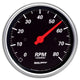 Autometer Designer Black 3-3/8in Electrical 8k RPM In-Dash Tachometer - My Store
