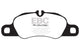 EBC 09-12 Porsche 911 (997) (Cast Iron Rotor only) 3.6 Carrera 2 Yellowstuff Front Brake Pads - My Store