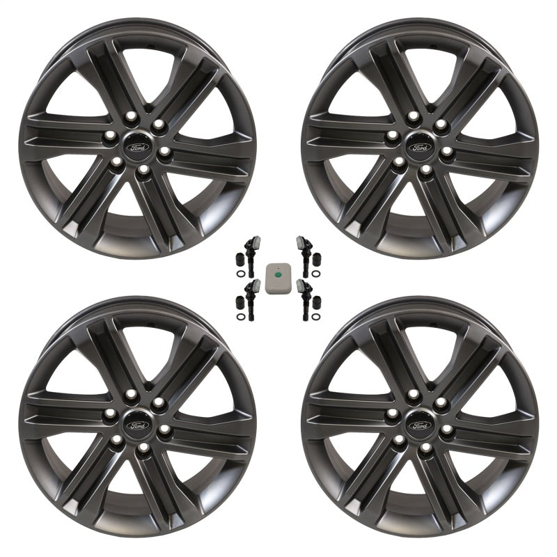 Ford Racing 15-22 F-150 20x8.5 Dark Alloy Wheel Kit - Mammoth Racing -